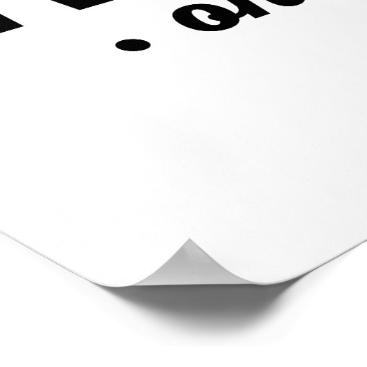 Good Vibes Only typography poster art print (Ecke)