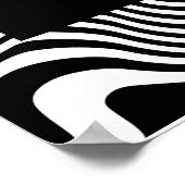 Good Vibes Only. Wall Art. Poster (Ecke)