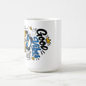 Good Vibes Panda – Süßer chilliger Panda mit Sonne Kaffeetasse (Mittel)