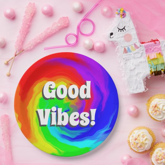 Good Vibes Paper Teller | Lebhafter Wärmewellenwir (Party)