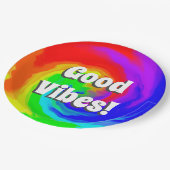 Good Vibes Paper Teller | Lebhafter Wärmewellenwir (Schrägansicht)