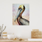 Good Vibes Pelican Poster (Küche)