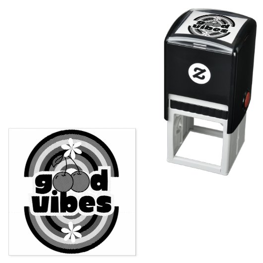 Good Vibes Permastempel (Beispiel)