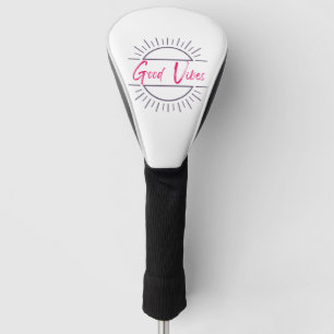 Good Vibes Phone Case Golf Headcover