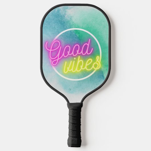 Good Vibes Pickleball Paddle (Rückseite)