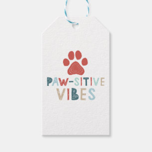 Good Vibes Positive Energie Paw-sitive Vibes Funny Geschenkanhänger