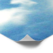 Good Vibes, positives Poster, Hemd, Leinwand-Druck Poster (Ecke)