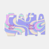 Good Vibes Retro Disco Brautparty Gefallen Box Geschenkschachtel (Ungefaltet)