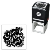 Good Vibes Self-inking Stamp Permastempel (Beispiel)