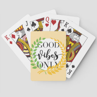 good vibes spielkarten