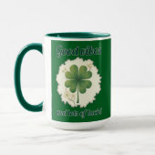 Good Vibes St Patrick’s Day Shirt – caneca Tasse (Links)