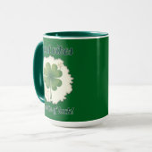 Good Vibes St Patrick’s Day Shirt – caneca Tasse (Vorderseite Links)