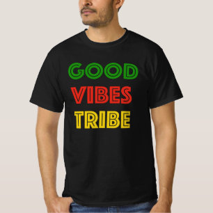 Good Vibes Stamm Irie Rasta Reggae Good Vibes nur T-Shirt