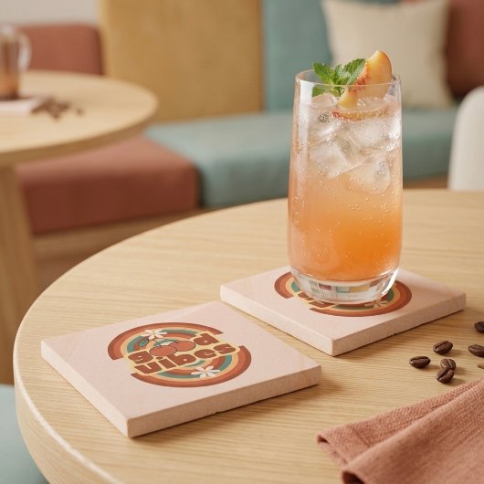 Good Vibes Steinuntersetzer