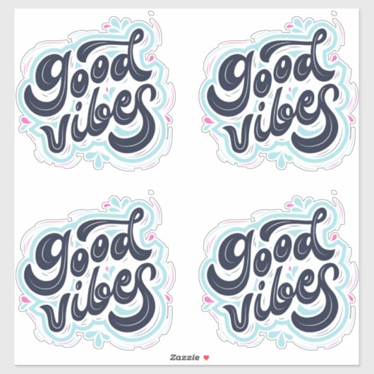 Good Vibes Sticker (Blatt)