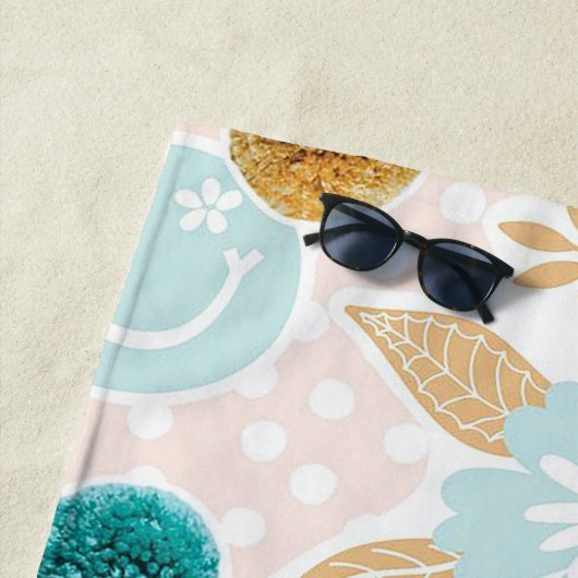 Good Vibes Strandtuch (Beispiel)