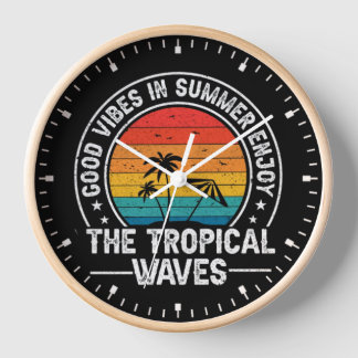 Good Vibes Summer Tropical Waves-64107 Uhr