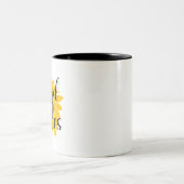 Good Vibes Sunflower Coffee Tasse (Mittel)