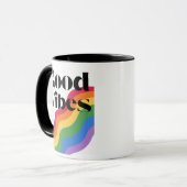 Good Vibes Tasse (Vorderseite Links)