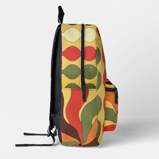Good Vibes Throwback Retro Fun  Bedruckter Rucksack (Links)