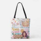 Good Vibes Tote Tasche (Rückseite)
