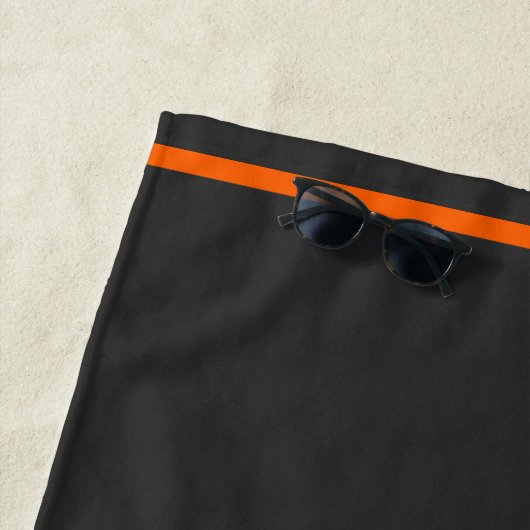 "Good Vibes Triangle Design with Palm Tree" Strandtuch (Beispiel)