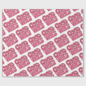 Good Vibes Wrapping Paper Geschenkpapier (Flach)