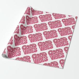 Good Vibes Wrapping Paper Geschenkpapier