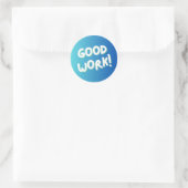 “Good Work!” Colorful Encouragement Sticker (Tasche)
