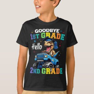 Goodbye 1. Klasse Abschluss T Rex Monster Truck T-Shirt