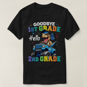 Goodbye 1. Klasse Abschluss T Rex Monster Truck T-Shirt