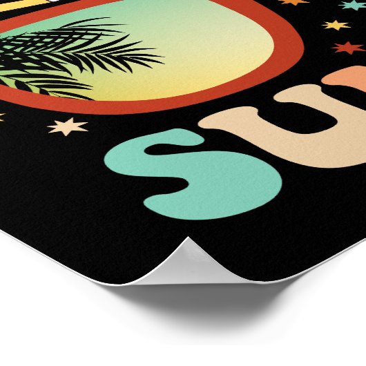 Goodbye 1. Klasse Hallo Sommer Poster (Ecke)