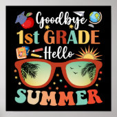 Goodbye 1. Klasse Hallo Sommer Poster (Vorne)