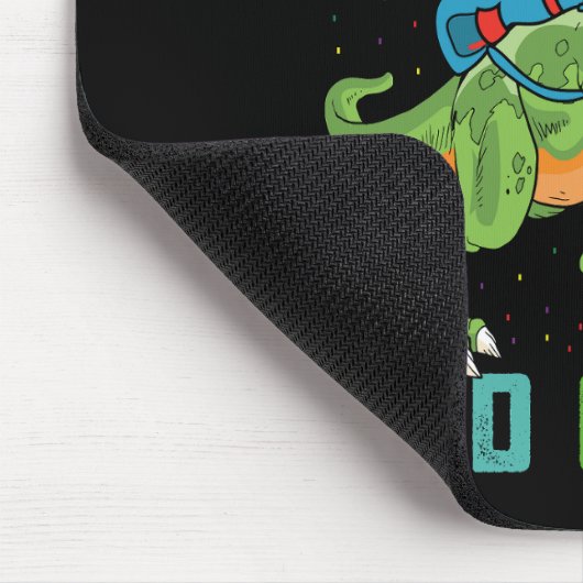 Goodbye 1st Grade Hello 2nd Grade T Rex Dinosaur Mousepad (Ecke)