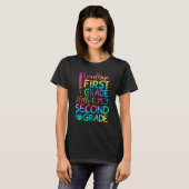 Goodbye 1st Grade Hello Second Grade Graduatio T-Shirt (Vorne ganz)