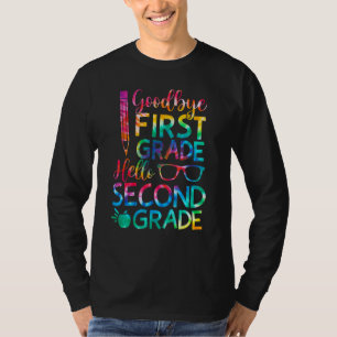 Goodbye 1st Grade Hello Second Grade Graduatio T-Shirt