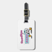 Goodbye 2020 - Es ist endlich vorbei Gepäckanhänger (Vorderseite vertikal)