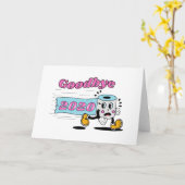 Goodbye 2020 - Es ist endlich vorbei Karte (Gelbe Blume)