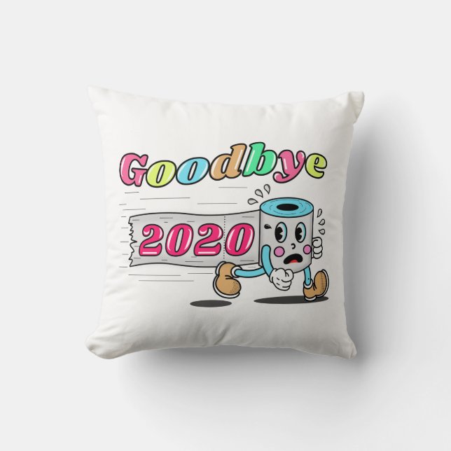 Goodbye 2020 - Es ist endlich vorbei Kissen (Vorderseite)