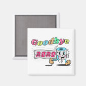 Goodbye 2020 - Es ist endlich vorbei Magnet (Vorderseite/Rückseite)