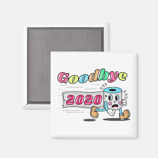 Goodbye 2020 - Es ist endlich vorbei Magnet (Vorderseite/Rückseite)