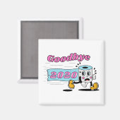 Goodbye 2020 - Es ist endlich vorbei Magnet (Vorderseite/Rückseite)