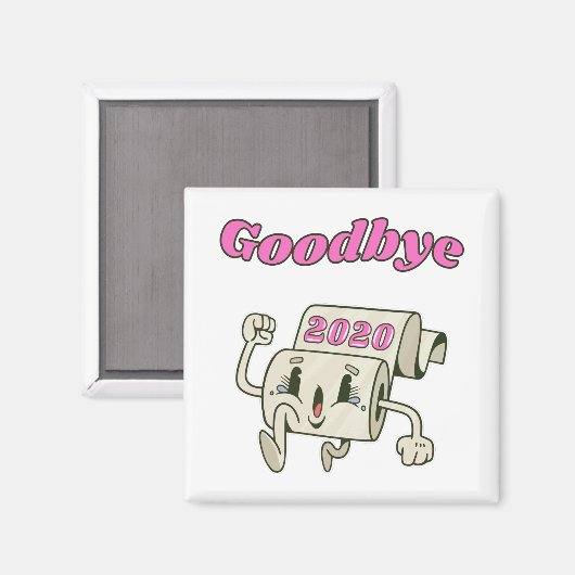 Goodbye 2020 - Es ist endlich vorbei Magnet (Vorderseite/Rückseite)