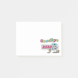 Goodbye 2020 - Es ist endlich vorbei Post-it Klebezettel