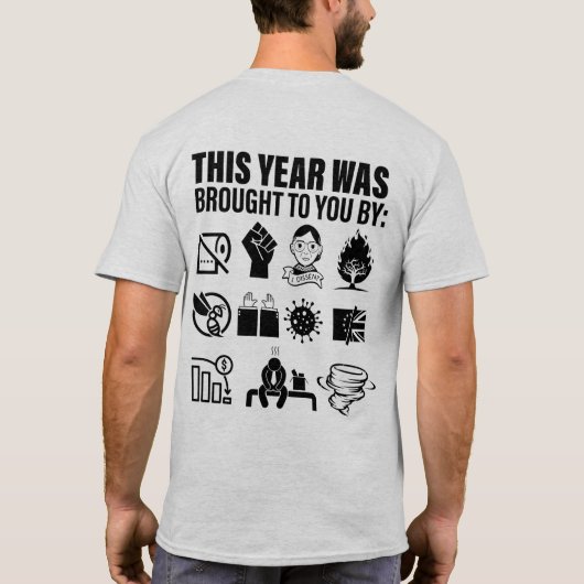 GoodBye 2020 T - Shirt_2 T-Shirt (Rückseite)