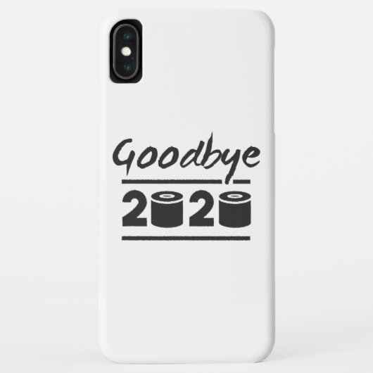 Goodbye 2020 Toilettenpapier - endlich vorbei Case-Mate iPhone Hülle (Rückseite)