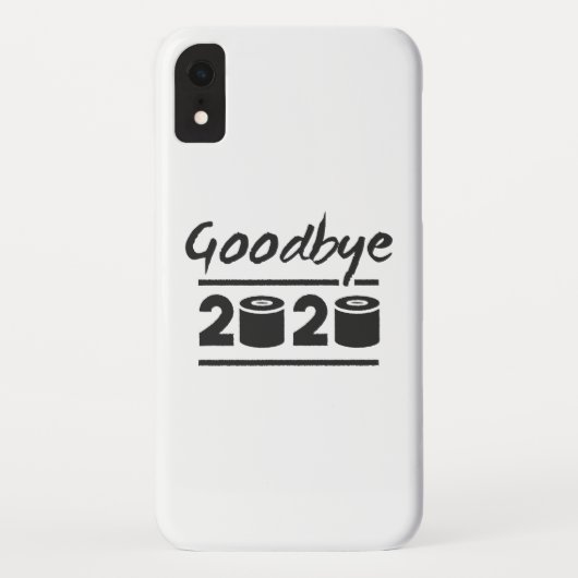 Goodbye 2020 Toilettenpapier - endlich vorbei Case-Mate iPhone Hülle (Rückseite)