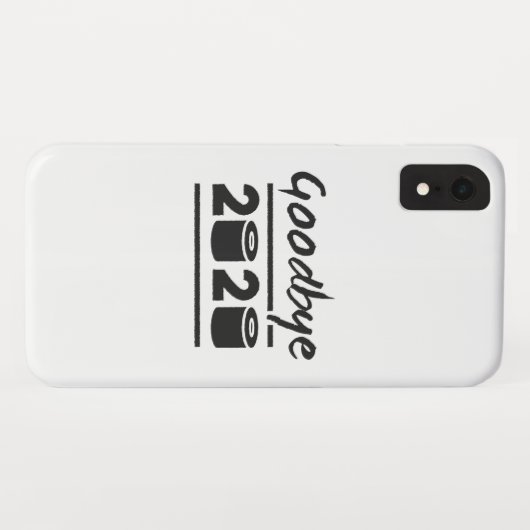 Goodbye 2020 Toilettenpapier - endlich vorbei Case-Mate iPhone Hülle (Rückseite (Horizontal))