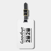 Goodbye 2020 Toilettenpapier - endlich vorbei Gepäckanhänger (Vorderseite vertikal)