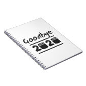 Goodbye 2020 Toilettenpapier - endlich vorbei Notizblock (Rechte Seite)
